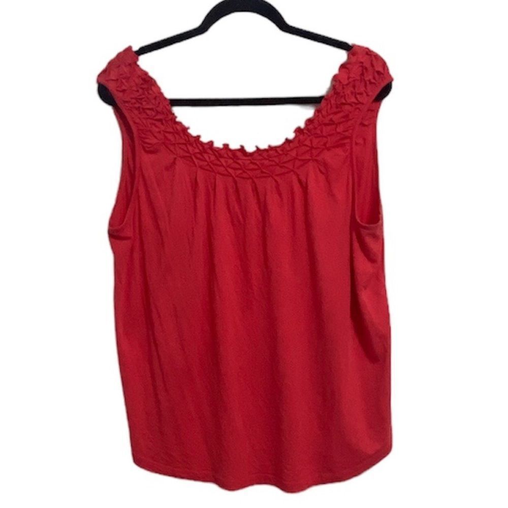Anthropologie Smocked Tank 